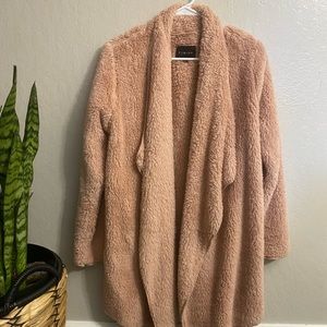 TIMING Large Teddy Cardigan Sweater